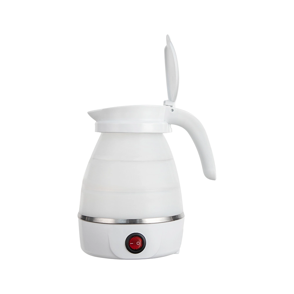 Folding Silicon Electric Kettle Mini 500ml Tea Kettle Portable Small Appliance Kettles Household Tea Kettle