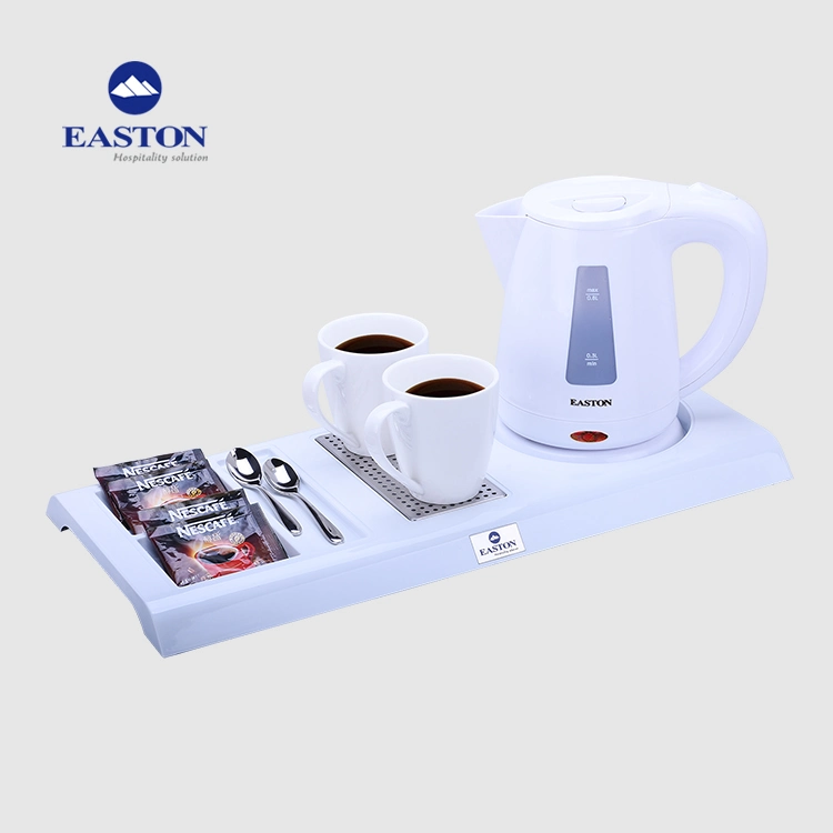 5 Star Ivory Welcome Trays Electric Water Hotel Kettle