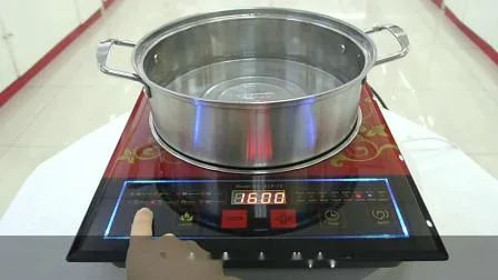 Cuisinière à induction électrique à éclairage bleu Ailipu 2200W d'origine avec CE ALP-12