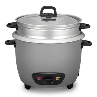 Le cuiseur à riz de cuisine électrique garde automatiquement au chaud le cuiseur à riz à tambour 1.5L avec CB/CE